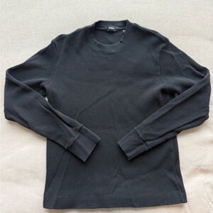 Black Long Sleeve Thermal Shirt